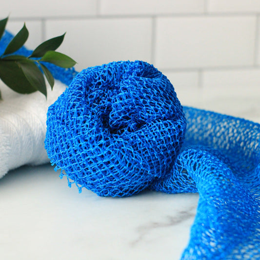 African Net Sponge: Lighting Blue