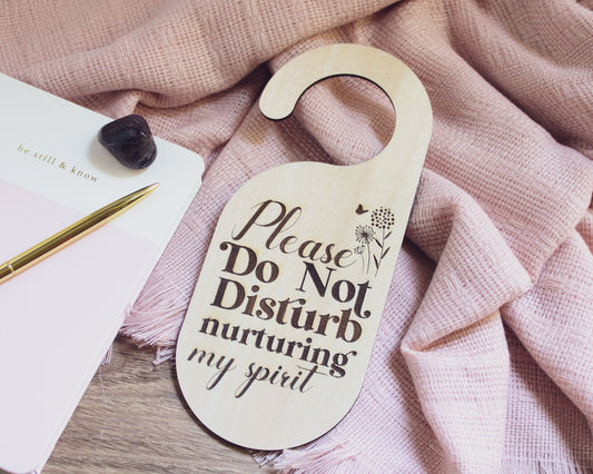 Do Not Disturb Door Knob Hanger