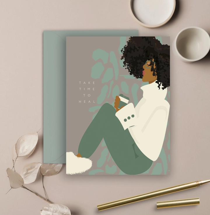 Get Well Greeting Cards- Take Time to Heal