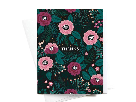 Expressions of Gratitude- Thanks (floral)