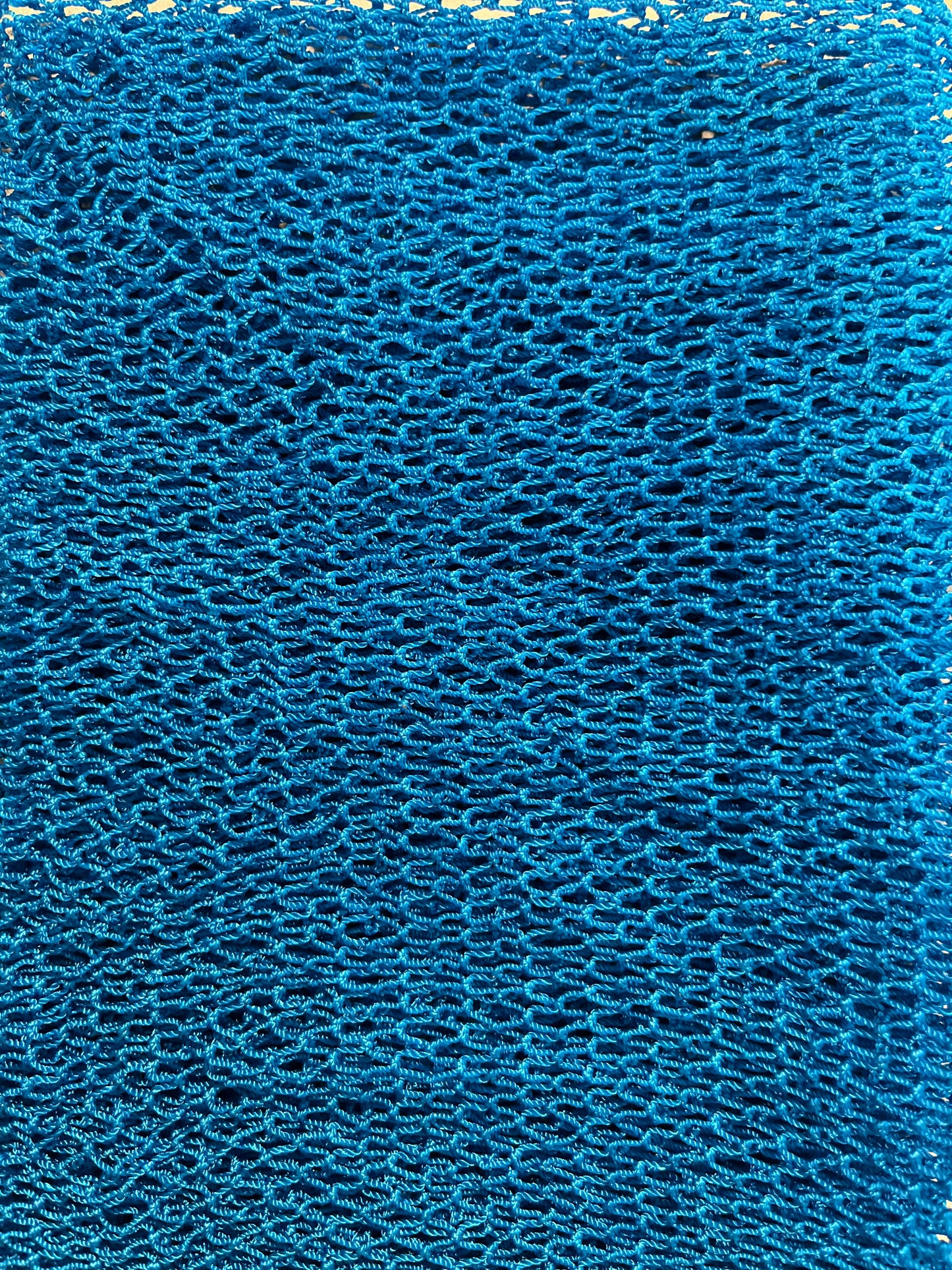 African Net Sponge: Lighting Blue