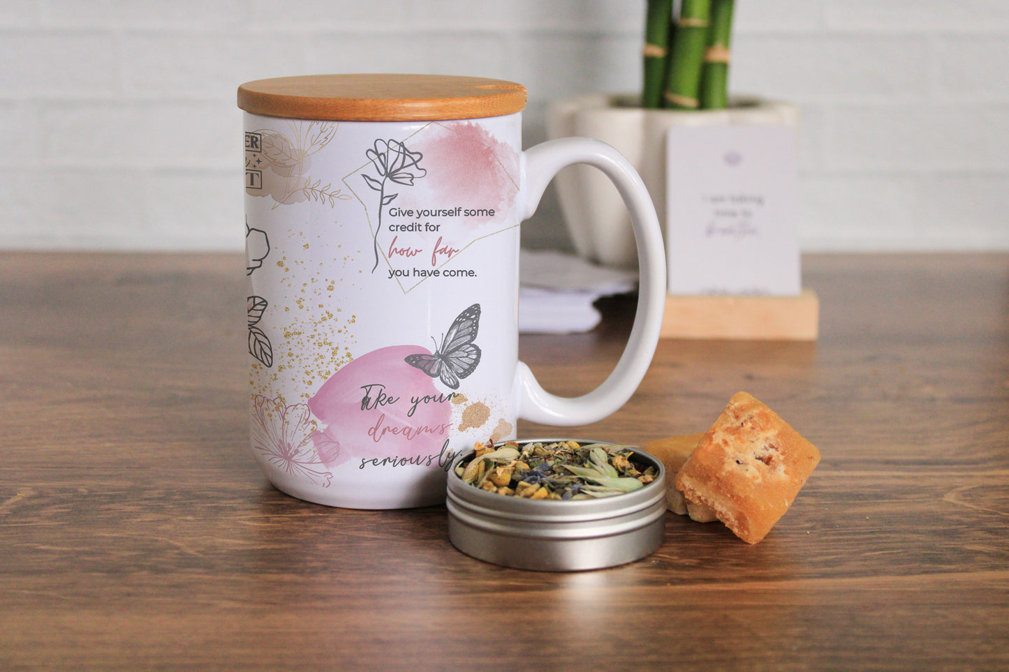 Bes-Tea Mug Gift Set with Stress Relief Tea