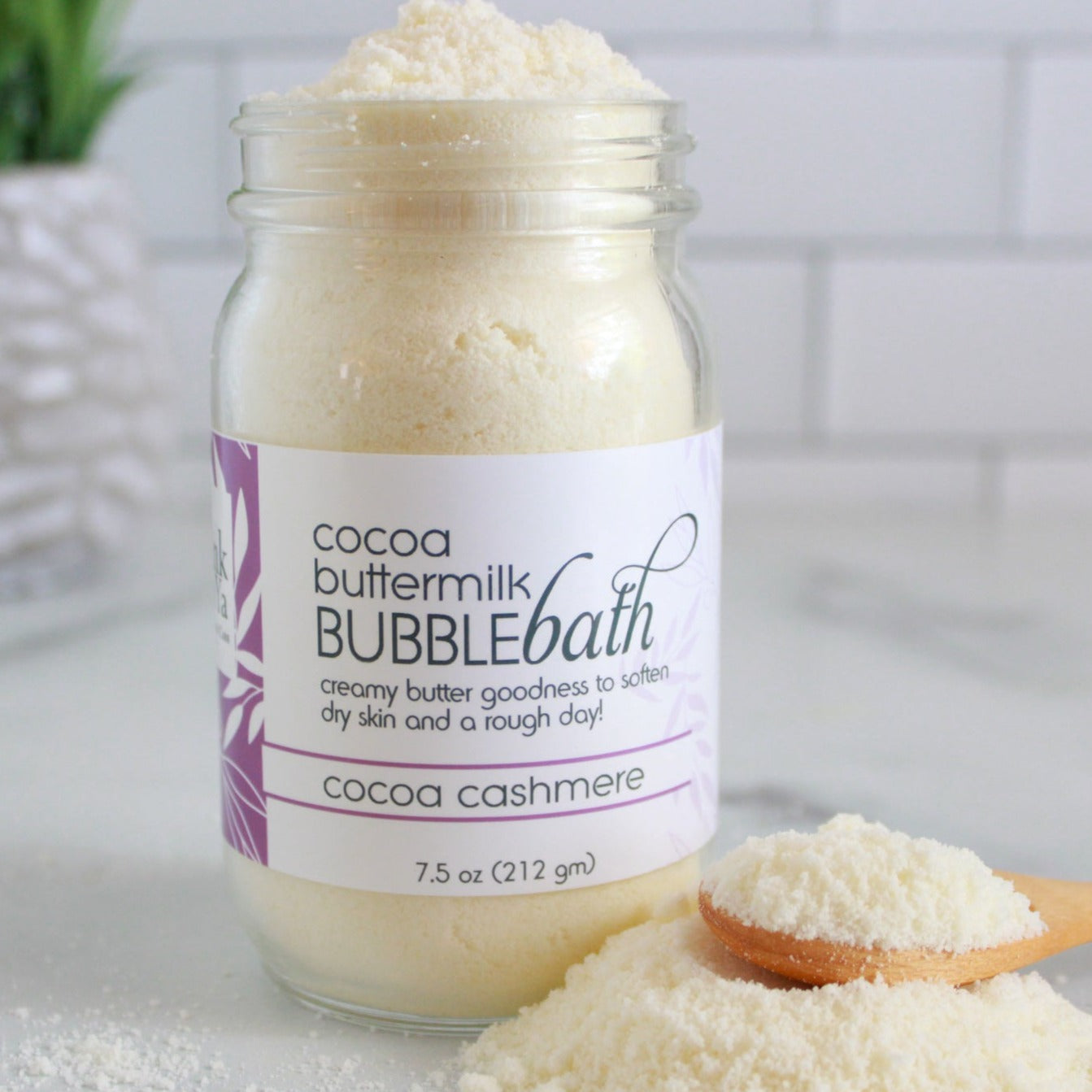 Cocoa Butter Milk Bubble Bath Powder