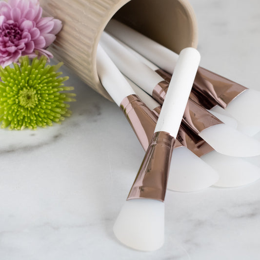 Silicone Applicator Spatula with Wooden Handle