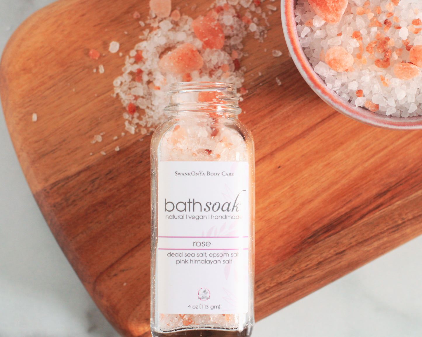 Natural Bath Salt Soak Set