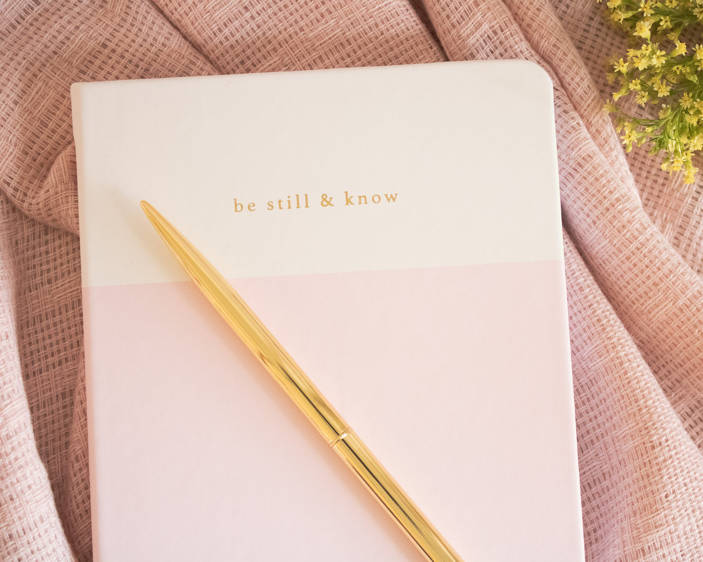 Be Still & Know Prayer Journal