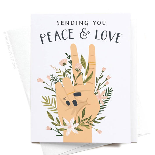 All Occassion Cards- Sending You Peace & Love Greeting Card